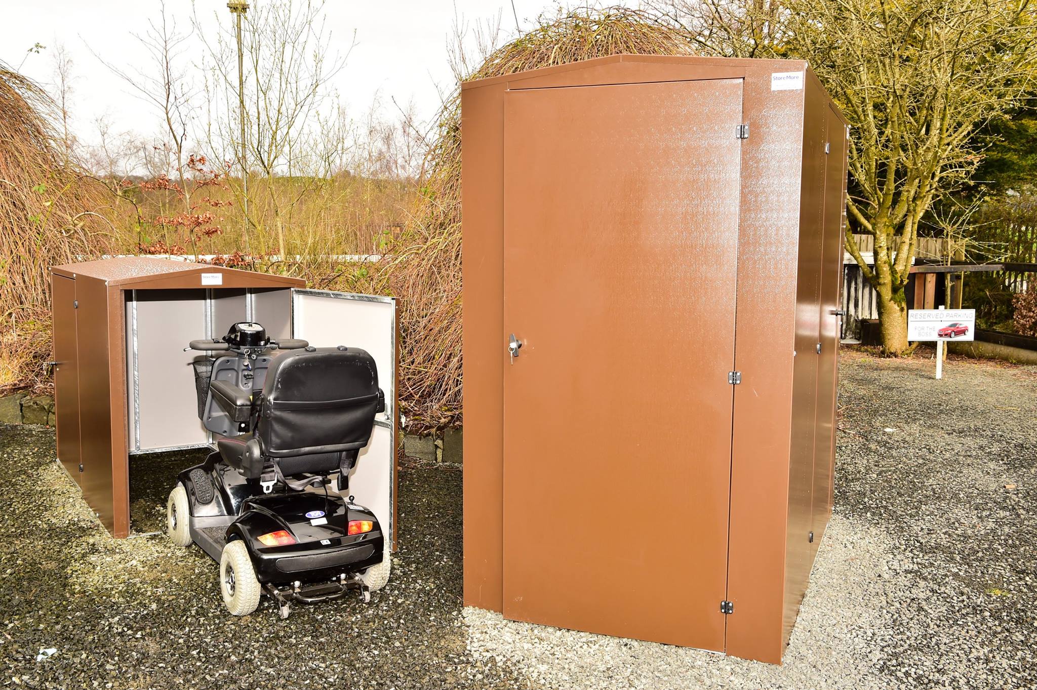Mobility storage shed